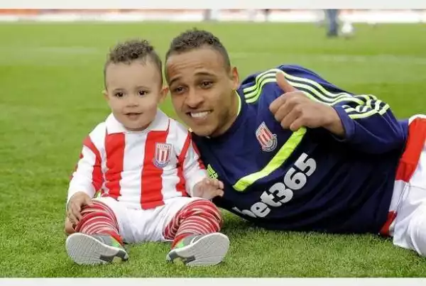 6 Nigerian Footballers And Their Kids – Number 5 Is Too Cute For Words (With Pictures)
